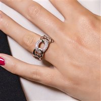 Riano - Via Rianese, 74 - Anello Anellissimi Donna in Argento Zirconia ARZ-023-08 - ARZ-023-10